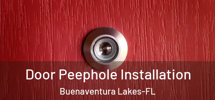 Door Peephole Installation Buenaventura Lakes-FL